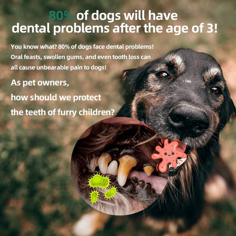 Bolo Tails Dental Powder, Breath Freshener and Teeth Cleaning Dental Care for Dogs, Plaque Tartar Remover- the Vet-Approved Dental Powder That Makes Dog Teeth Care Effortless